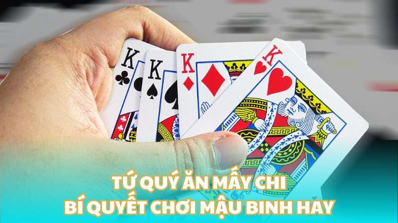 Tứ quý ăn mấy chi - Bí quyết chơi mậu binh hay